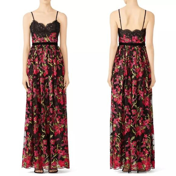 Elegant Floral Maxi Dress - Picture 1 of 10